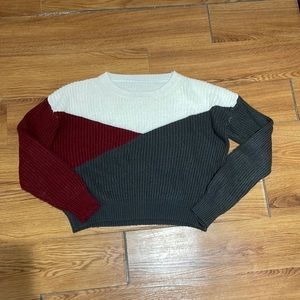Adorable geometric sweater